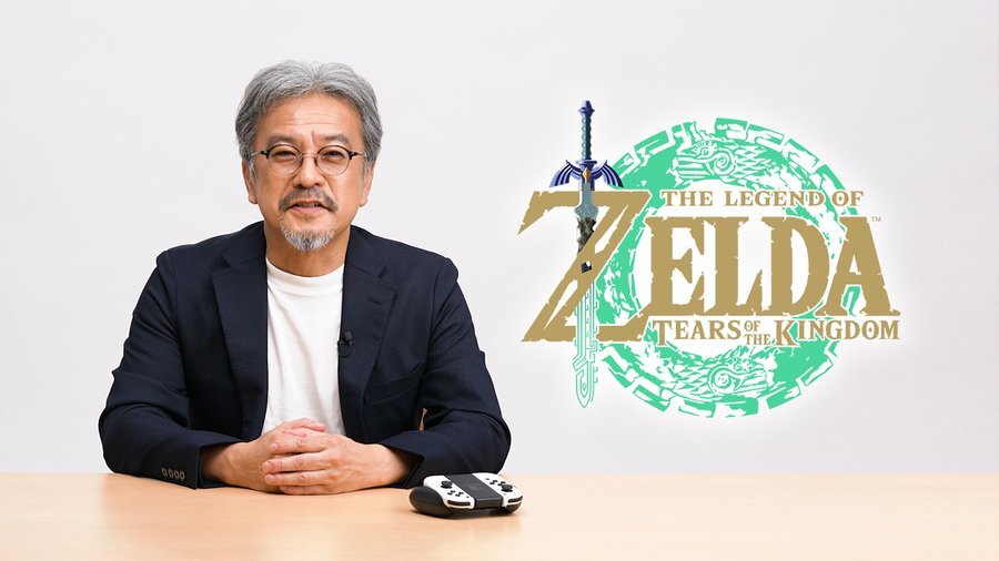 Imagem mostra o produtor de Zelda, Eiji Aonuma
