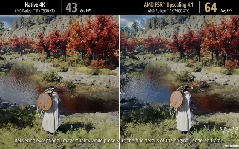 AMD lança oficialmente FSR 4.1 para placas Radeon RX 7000 com arquitetura RDNA 3
