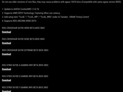 ASUS e MSI atualizam placas X670E com suporte para AMD EXPO Ultra Low Latency