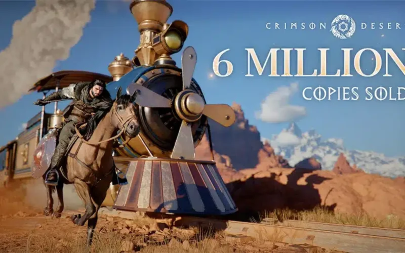 Crimson Desert atinge a marca de 6 milhões de cópias vendidas