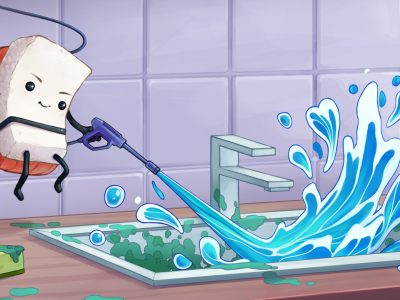 Jogo de limpeza Moldwasher é lançado no Steam
