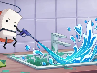 Jogo de limpeza Moldwasher é lançado no Steam