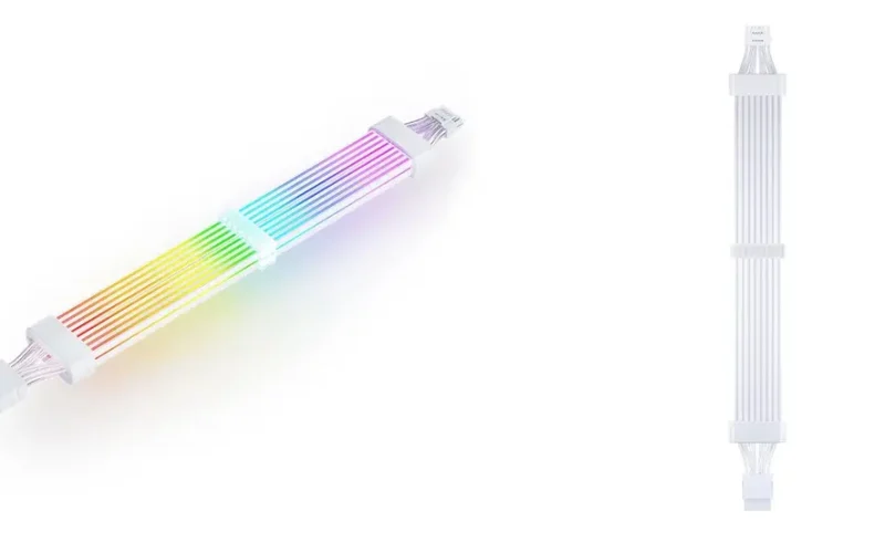 Jonsbo inova e apresenta extensor 12V-2×6 com iluminação ARGB para cabos de GPU