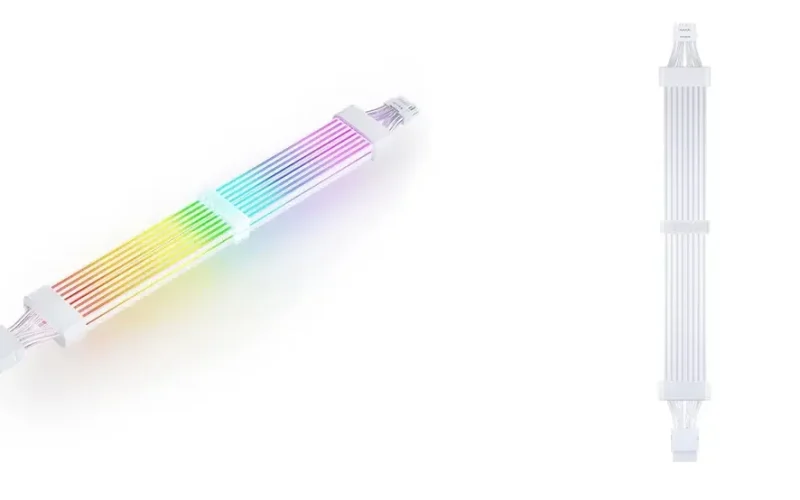 Jonsbo lança extensor 12V-2×6 com iluminação ARGB para cabos de GPU