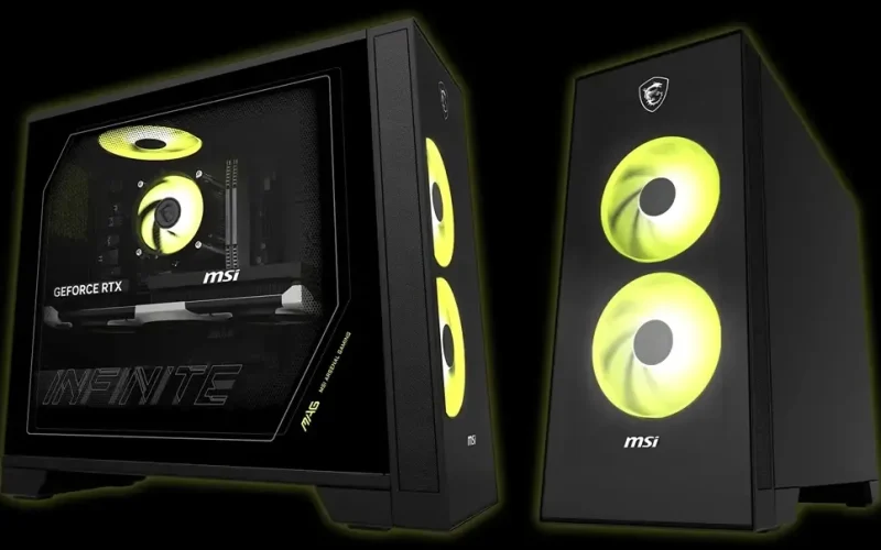 MSI apresenta MAG Infinite Z: um PC gamer compacto com CPU Ryzen e GPU RTX 50