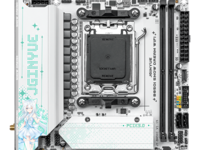 Nova placa-mãe AM5 compacta traz OCuLink e facilita uso de GPUs externas de forma acessível