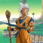 Toyotaro, artista do mangá 'Dragon Ball Super', recria versão do Goku idoso