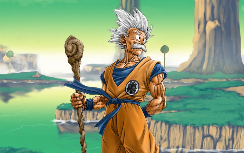 Toyotaro, artista do mangá 'Dragon Ball Super', recria versão do Goku idoso