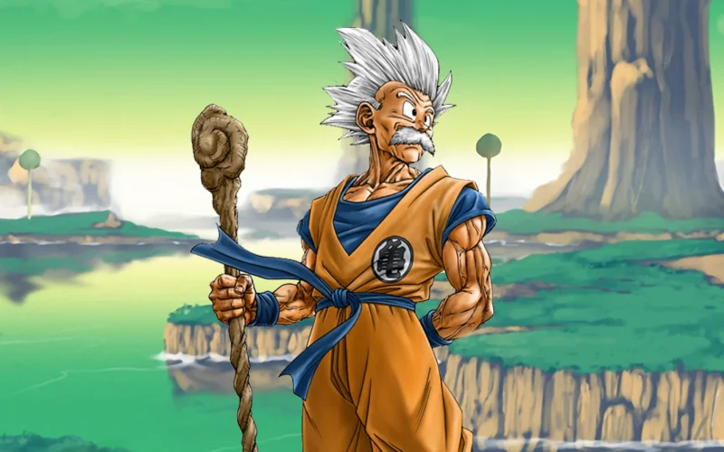 Toyotaro, artista do mangá 'Dragon Ball Super', recria versão do Goku idoso