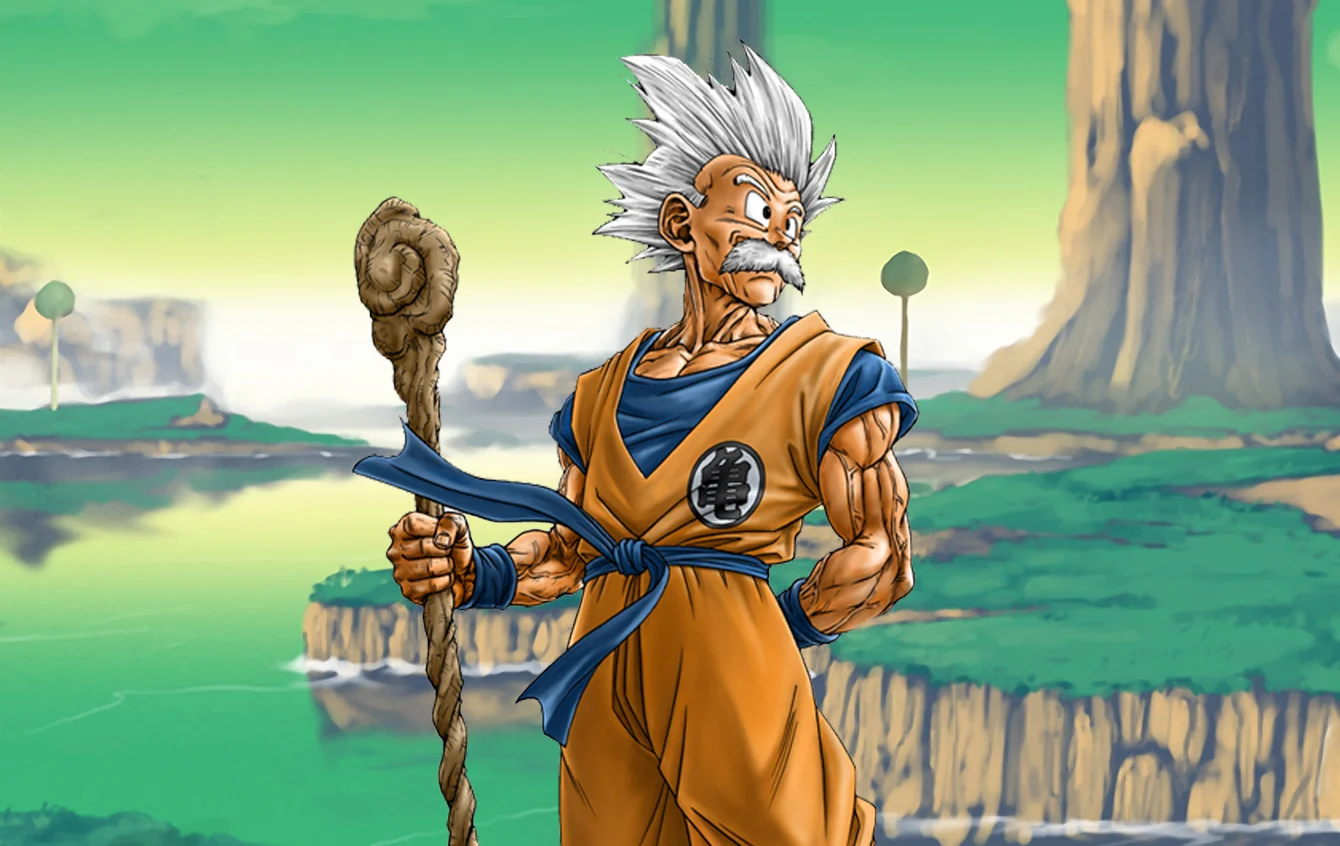 Toyotaro, artista do mangá 'Dragon Ball Super', recria versão do Goku idoso