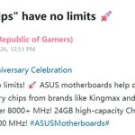 ASUS apresenta memórias DDR5 da CXMT com desempenho de até 8.400 MT/s em placas AM5
