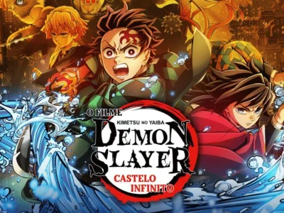 Demon Slayer: Castelo Infinito chega à Crunchyroll e será lançado em Blu-ray no Japão