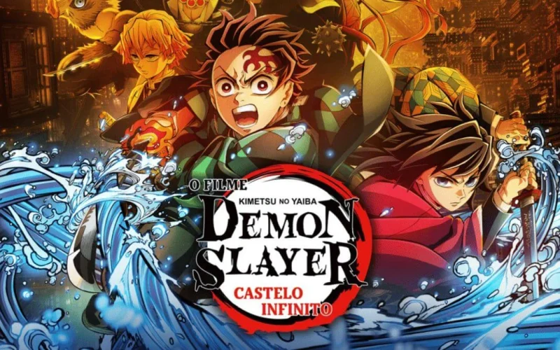 Demon Slayer: Castelo Infinito chega à Crunchyroll e será lançado em Blu-ray no Japão