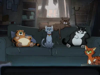 Gatos de Rua: Animação de Ricky Gervais ganha trailer e promete humor afiado
