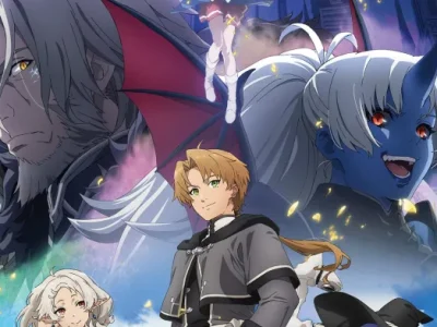 Mushoku Tensei: 3ª temporada apresenta novos visuais de Rudeus, Roxy e Sylphiette