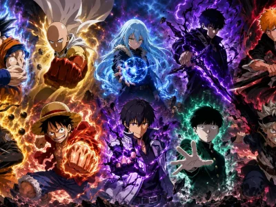 Quem é o protagonista mais forte dos animes? Participe da nossa votação!