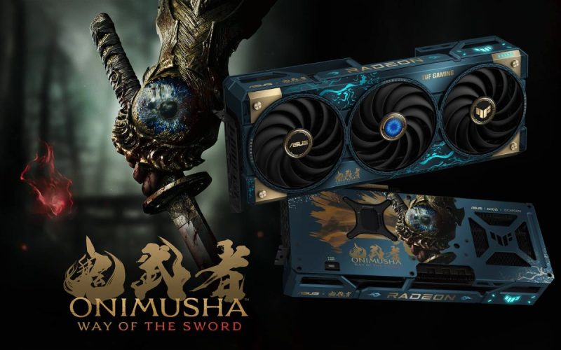 ASUS apresenta design inovador para a nova TUF Gaming Radeon RX 9070 XT Onimusha Edition