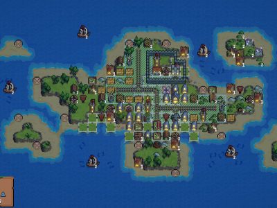 Combolands combina pixel art e mecânicas de Islanders