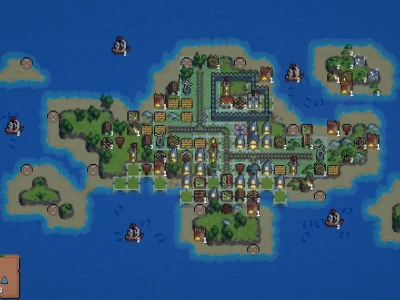 Combolands combina pixel art e mecânicas de Islanders