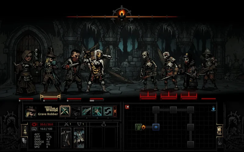 Darkest Dungeon: Fire’s Edge apresenta novos personagens e mecânicas de jogo