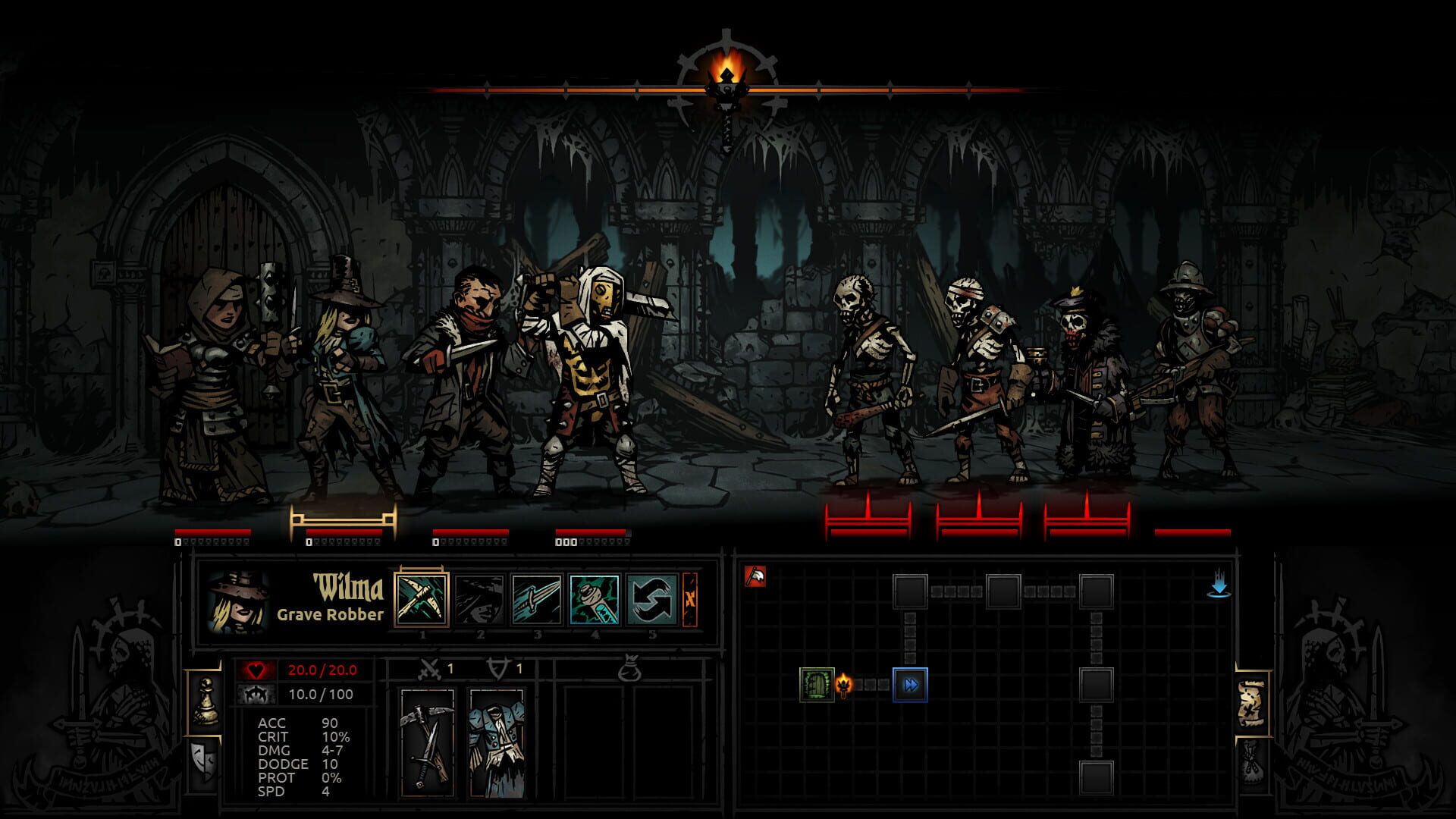 Darkest Dungeon: Fire’s Edge apresenta novos personagens e mecânicas de jogo