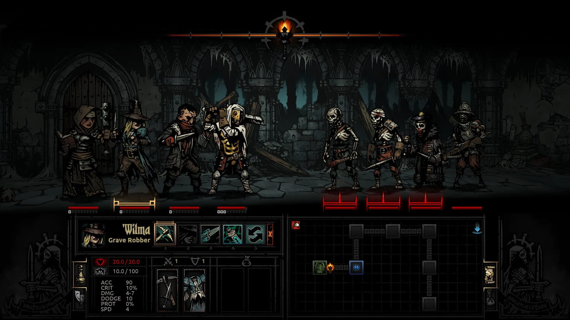 Darkest Dungeon: Fire’s Edge apresenta novos personagens e mecânicas de jogo