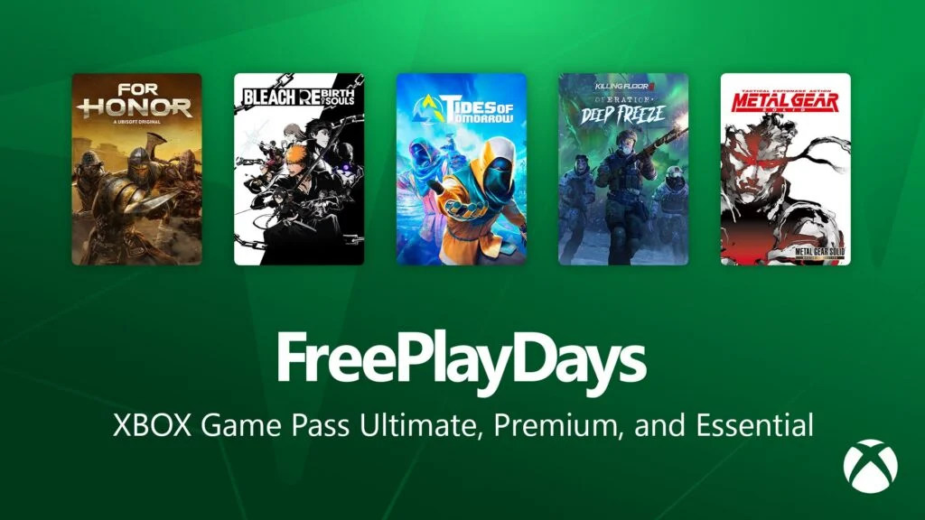 Free Play Days traz For Honor, Bleach Rebirth of Souls e Metal Gear Solid