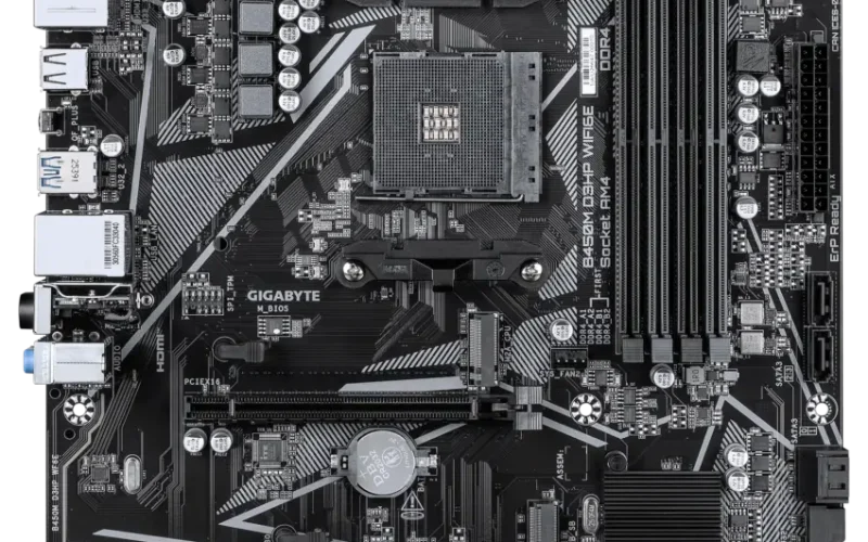 GIGABYTE revela novas placas-mãe B450 compatíveis com processadores Ryzen em 2026