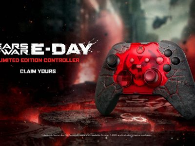 Controle Sem Fio Xbox Gears of War: E-Day Limited Edition é lançado para fãs