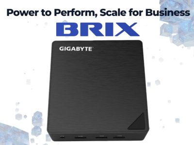 Gigabyte lança mini PCs Brix com novos processadores AMD Ryzen Gorgon Point