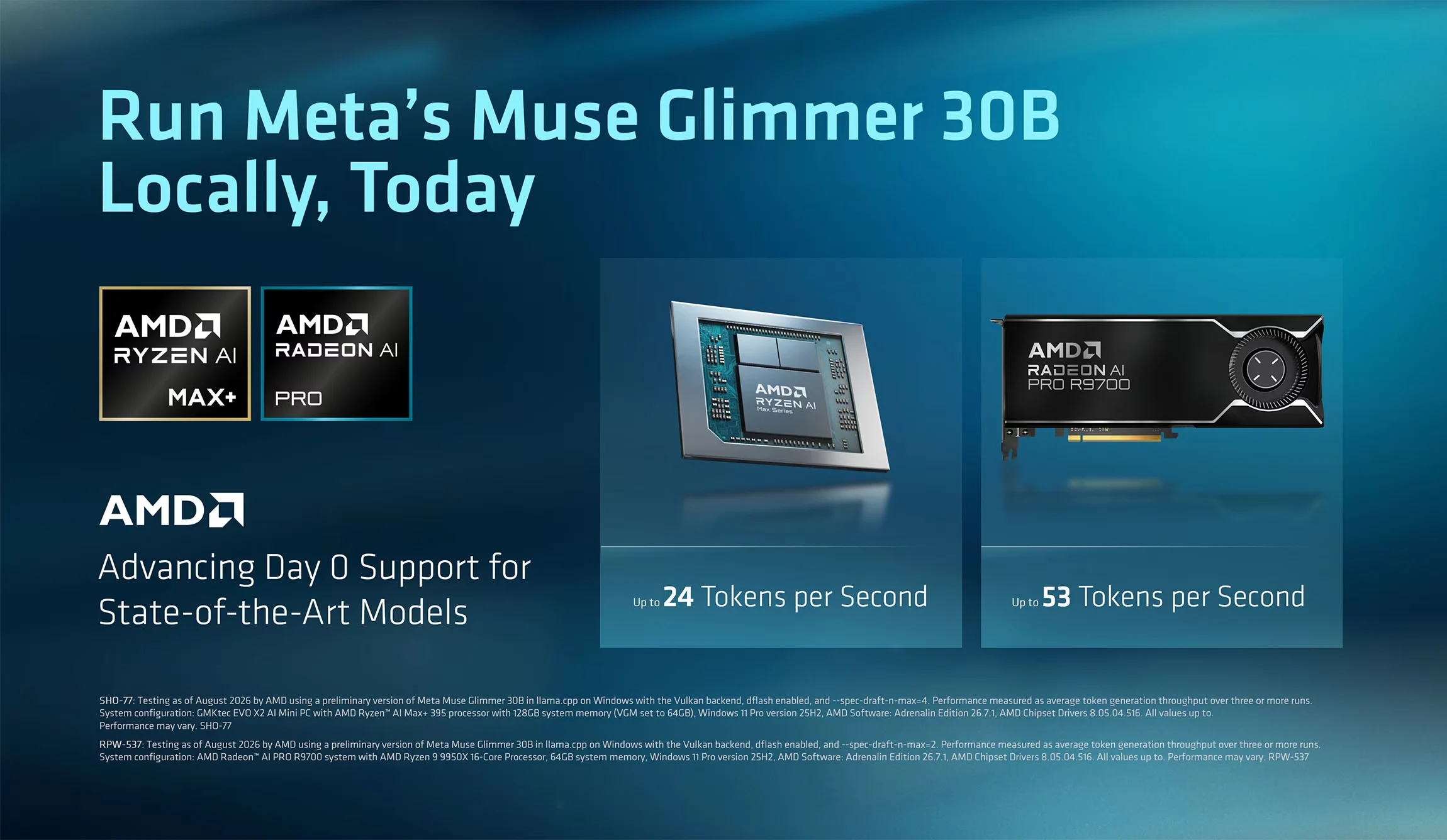 IA da Meta agora é compatível com hardware AMD, funcionando sem necessidade de nuvem