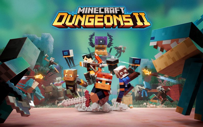 Novidades de Minecraft Dungeons II apresentadas na gamescom 2026