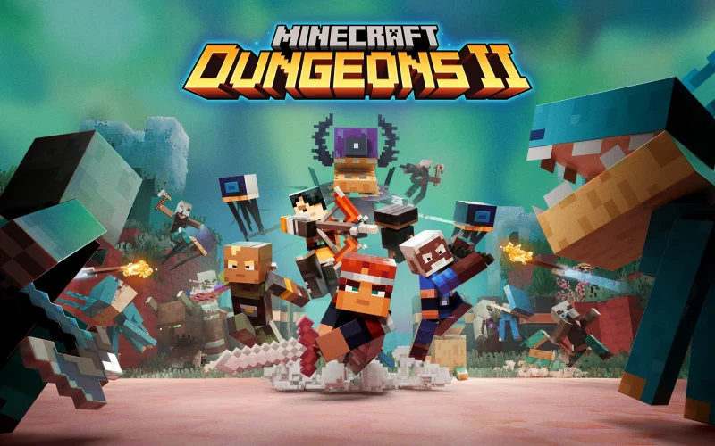 Novidades de Minecraft Dungeons II apresentadas na gamescom 2026