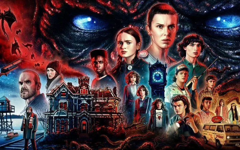 Novembro traz estreias imperdíveis no streaming, incluindo "Stranger Things" e "Tudo é Justo"