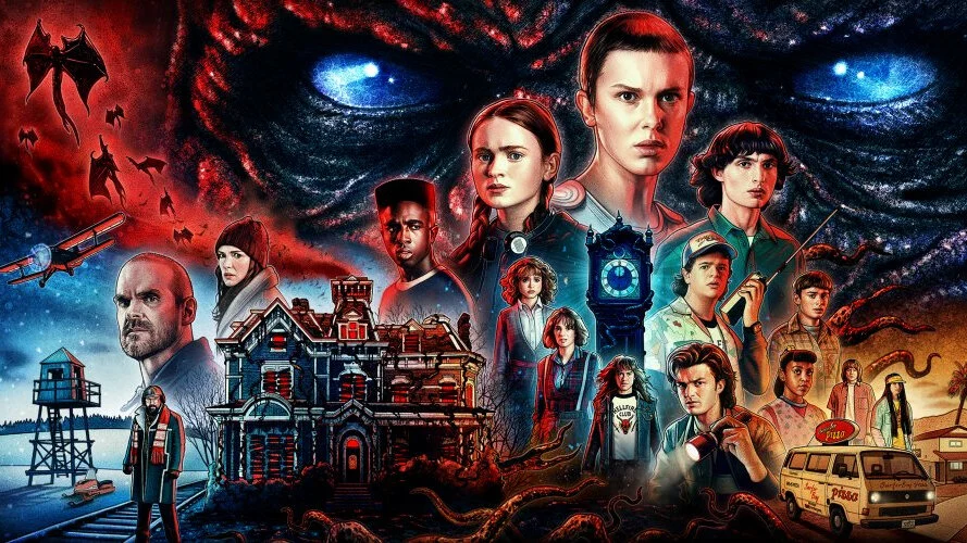 Novembro traz novidades imperdíveis no streaming: "Stranger Things", "Tudo é Justo" e muito mais!