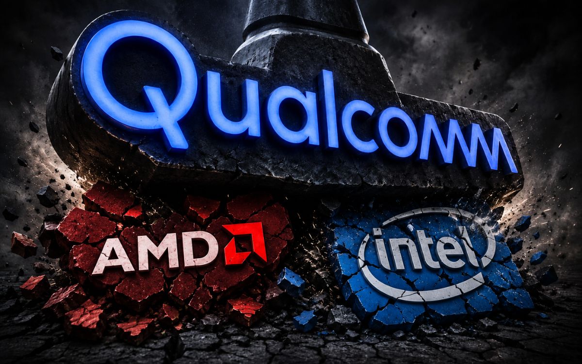 Novo Snapdragon se destaca na eficiência de bateria em comparação com Intel e AMD