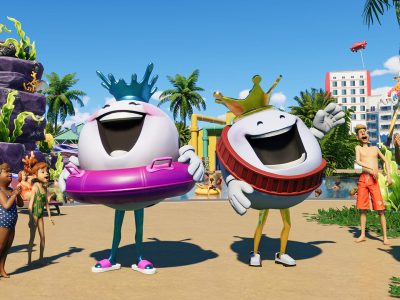 Novos itens temáticos de cinema chegam em “Planet Coaster 2” com o Silver Screen Pack