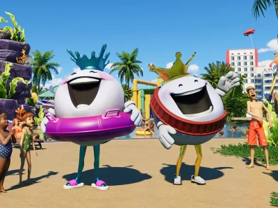 Novos itens temáticos de cinema chegam em “Planet Coaster 2” com o Silver Screen Pack