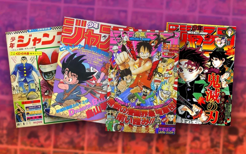 Shonen Jump registra circulação impressa abaixo de 1 milhão de cópias pela primeira vez em décadas