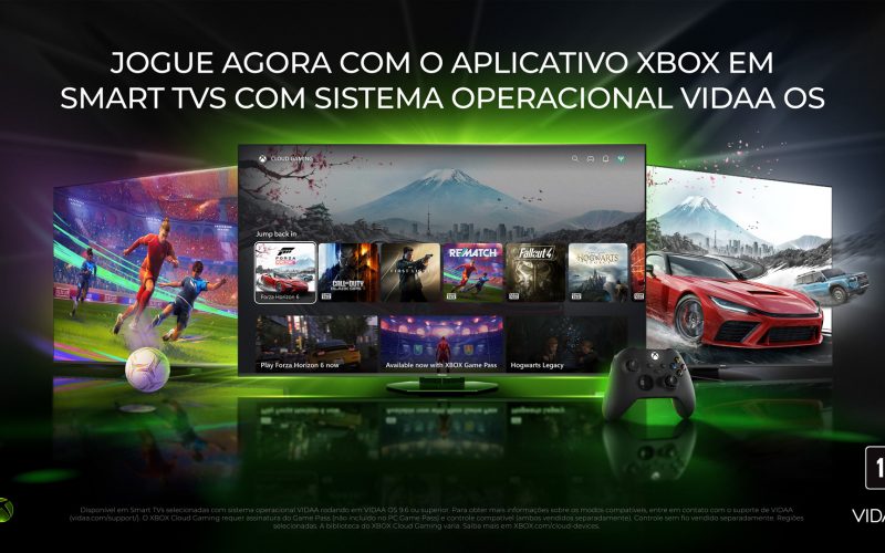 App Xbox agora disponível em TVs Hisense com VIDAA OS