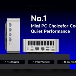 VZMORE lança nova linha de mini PCs com os sistemas Gorgon Point, Strix Halo e Panther Lake