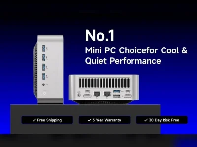 VZMORE lança nova linha de mini PCs com os sistemas Gorgon Point, Strix Halo e Panther Lake