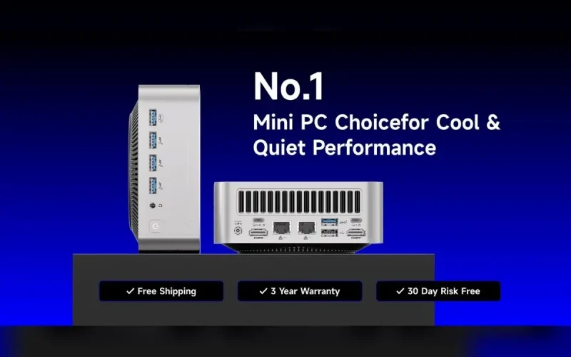 VZMORE lança nova linha de mini PCs com os sistemas Gorgon Point, Strix Halo e Panther Lake