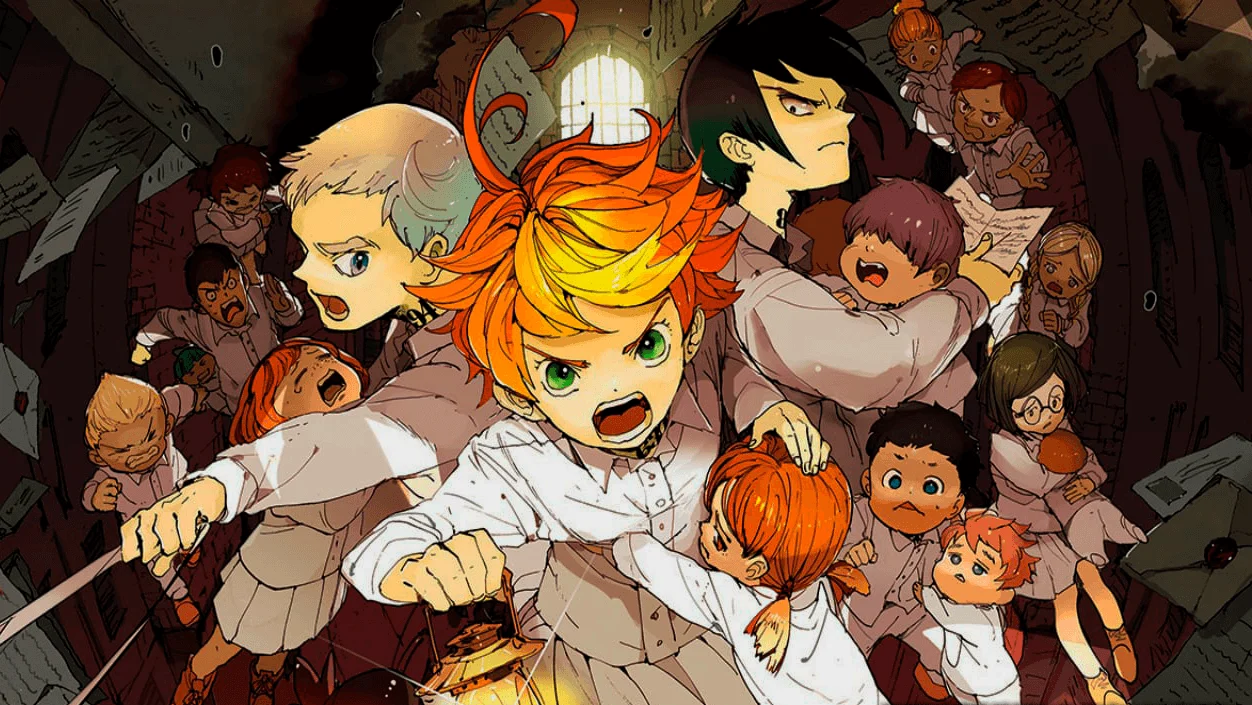 Yakusoku no Neverland retorna com novos capítulos após 6 anos de espera
