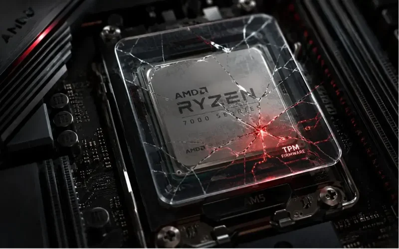 AMD alerta sobre vulnerabilidades críticas em processadores Ryzen que afetam firmware TPM