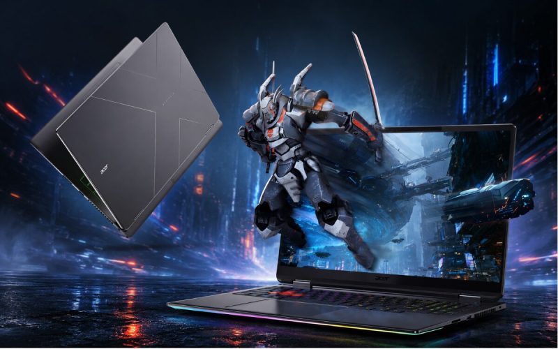 Acer lança notebook com Ryzen AI Max+ 395 e tecnologia de tela 3D sem óculos