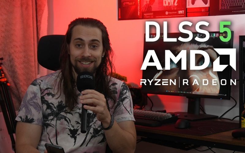 Modder faz DLSS 5 Neural Rendering funcionar na Radeon RX 9070 XT, mas com queda brusca de FPS