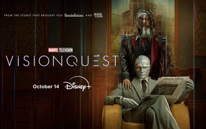 Novo teaser de “VisionQuest” revela mais sobre a jornada do Visão em série da Marvel