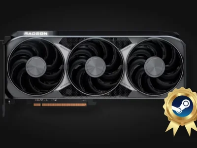 Radeon RX 9070 XT é a GPU da AMD mais popular entre os jogadores da Steam