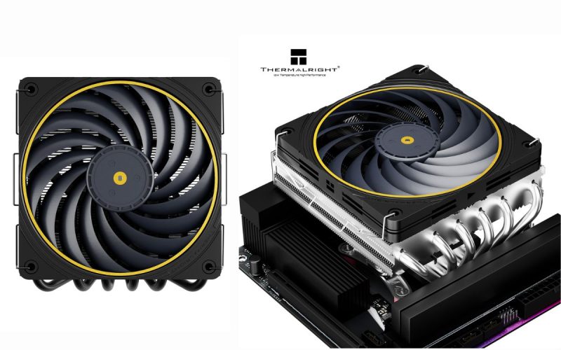 Thermalright apresenta AXP120-X77: cooler de perfil baixo com design discreto e eficiente
